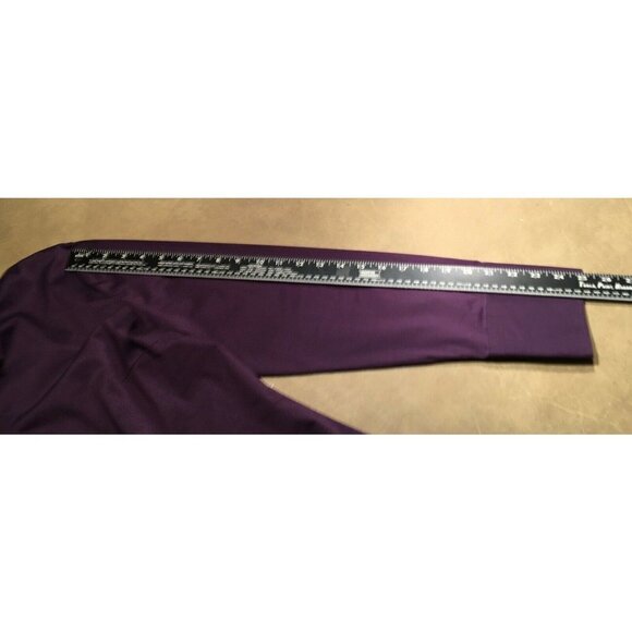 NEW YORK & COMPANY STRETCH “The Madison” Fitted Blouse, PURPLE, NWOT, Size L - Picture 7 of 8